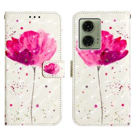 ART pénztárcahuzat Motorola Moto G04 / G24 / G24 Power FLOWER készülékhez