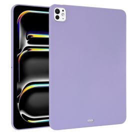 RUBBER Védőburkolat a Apple iPad Pro 11 2024 / M5 2025 lila színhez