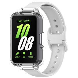 PROTEMIO COVER SET Óraszíj + tok Samsung Galaxy Fit3 fehér