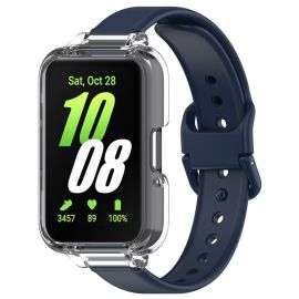 PROTEMIO COVER SET Óraszíj + tok Samsung Galaxy Fit3 sötétkék