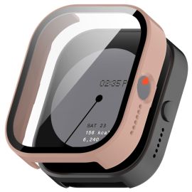 PC TELJES BORÍTÁS Üveggel ellátott műanyag borítás CMF Watch Pro rózsaszínhez