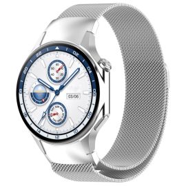 MILANESE Fém szíj OnePlus Watch 3 / Watch 2 ezüst