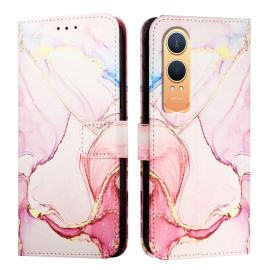 ART MARBLE Pénztárcahuzat a OnePlus Nord CE-hez 4 Lite 5G ROSE GOLD