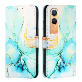 ART MARBLE Pénztárcahuzat OnePlus Nord CE 4 Lite 5G GREEN-hoz