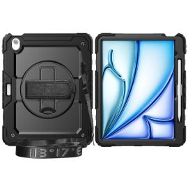 SOLID 360 Tartós burkolat Apple iPad Air 13 2025 / Air 13 2024 fekete