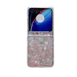 PEARL Védőburkolat a Motorola-hez Razr 50 PINK-GREEN