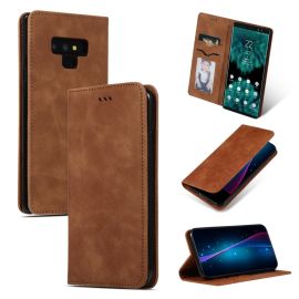 MAGNETIC Flip cover Samsung Galaxy Note 9 barna