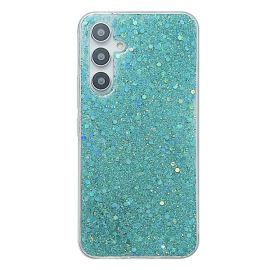 GLITTER védőburkolat Samsung Galaxy A15 / A15 5G zöld