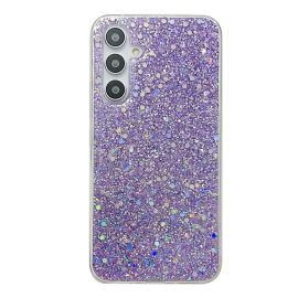GLITTER védőburkolat Samsung Galaxy A15 / A15 5G lila