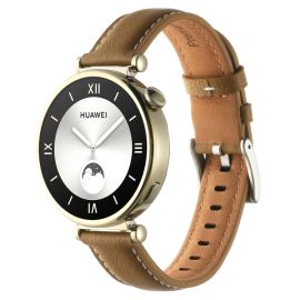 LEATHER Bőr szíj Huawei Watch GT 4 41mm világosbarna