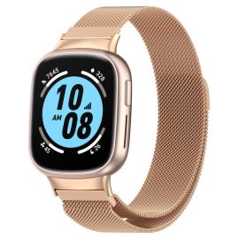 MILANESE Fém szíj Honor Watch 4-hez ROSE GOLD
