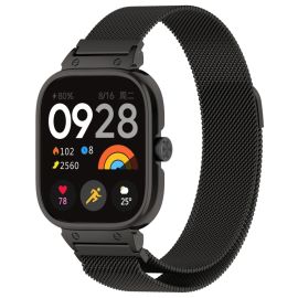 SET MILANESE Fém óratok + szíj Redmi Watch 4 fekete