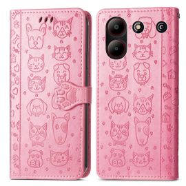 ART ANIMALS ZTE Blade A54 rózsaszín pénztárcahuzat