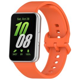 SZILIKON Cserélhető szíj Samsung Galaxy Fit3 narancshoz