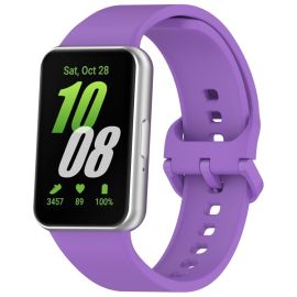 SZILIKON Cserélhető szíj Samsung Galaxy Fit3 lila telefonhoz