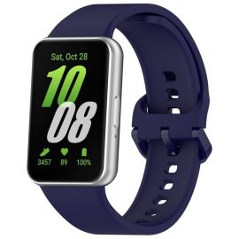SZILIKON Cserélhető szíj Samsung Galaxy Fit3 sötétkékhez