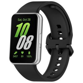 SZILIKON Cserélhető pánt Samsung Galaxy Fit3 fekete