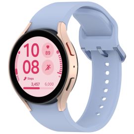 SILICONE Cserélhető szíj Samsung Galaxy Watch FE világoskék