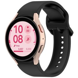 SILICONE Cserélhető szíj Samsung Galaxy Watch FE fekete