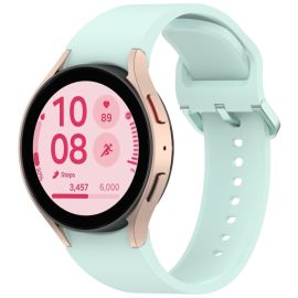 SILICONE Cserélhető szíj Samsung Galaxy Watch FE világoszöld