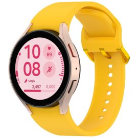 SILICONE Cserélhető szíj Samsung Galaxy Watch FE sárga