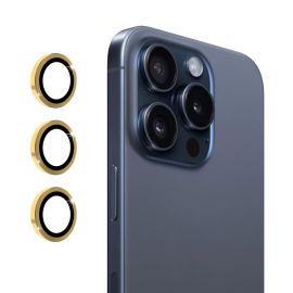 ENKAY ALU Kameraüveg Apple iPhone 16 Pro / 16 Pro Max arany