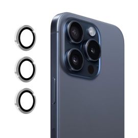 ENKAY ALU Kameraüveg Apple iPhone 16 Pro / 16 Pro Max ezüst