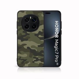 MY ART Védőburkolat a Honor Magic7-hez Pro 5G GREEN CAMO (235)