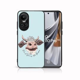 PROTEMIO MY ART Védőburkolat Oppo Reno10 5G / Reno10 Pro 5G HAPPY COW (181)-hoz
