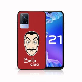 PROTEMIO MY ART szilikon tok Vivo Y21 / Y21s / Y33s LA CASA DE PAPEL (027)