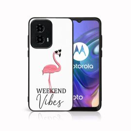 PROTEMIO MY ART Védőburkolat a Motorola Moto-hoz G04 / G24 / G24 Power VIBES (128)
