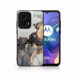 PROTEMIO MY ART Védőburkolat a Motorola Moto G04 / G24 / G24 teljesítményhez MARBLE