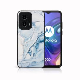 PROTEMIO MY ART Védőburkolat a Motorola Moto-hoz G04 / G24 / G24 Power LIGHT BLUE (149)