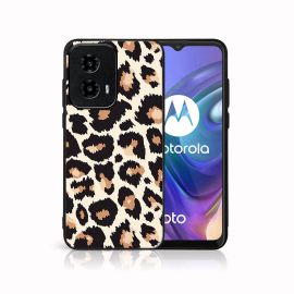 PROTEMIO MY ART Védőburkolat a Motorola Moto-hoz G04 / G24 / G24 Power LEOPARD PRINT (238)