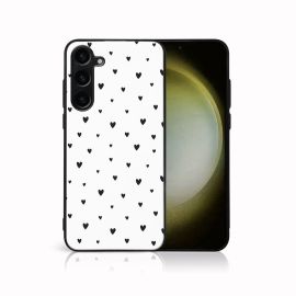 MY ART Védő tok Samsung Galaxy S25 FE BLACK HEARTS (167) készülékhez