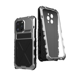 R-JUST SOLID Extra strapabíró huzat Apple iPhone 14 Plus ezüst