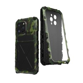 R-JUST SOLID Extra strapabíró borítás Apple iPhone 14 Plus zöld színben