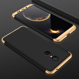 360° Ochranný obal Xiaomi Redmi 5 Plus čierno-zlatý