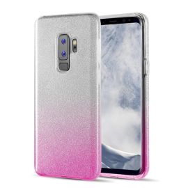 SHINING Ochranný kryt Samsung Galaxy S9 Plus ružovo-strieborný