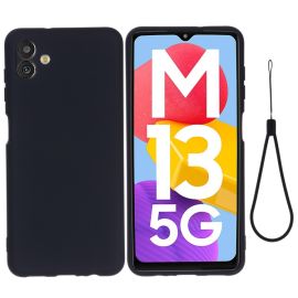 RUBBER Védőburkolat Samsung Galaxy M13 5G fekete