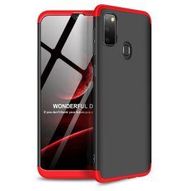 360° védőburkolat Samsung Galaxy M21 fekete-piros