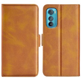 SIDE Wallet tok Motorola Edge 30 világosbarna