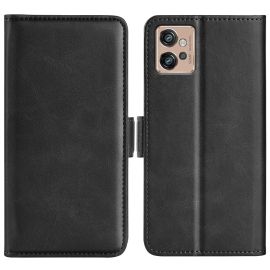 SIDE Wallet tok Motorola Moto G32 fekete