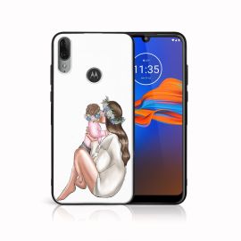 PROTEMIO MY ART szilikon borítás Motorola Moto E6 Plus BABY GIRL (111)