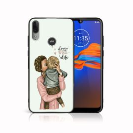 PROTEMIO MY ART szilikon borítás Motorola Moto E6 Plus MOM LIFE (118)