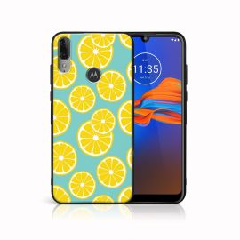 PROTEMIO MY ART szilikon borítás Motorola Moto E6 Plus LEMON (121)