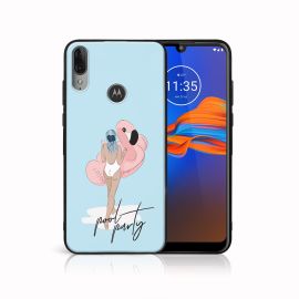 PROTEMIO MY ART szilikon borítás Motorola Moto E6 Plus POOL (126)
