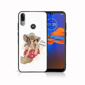 PROTEMIO MY ART szilikon borítás Motorola Moto E6 Plus SUMMER (129)