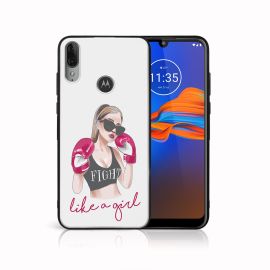 PROTEMIO MY ART szilikon borítás Motorola Moto E6 Plus FIGHTER (133)