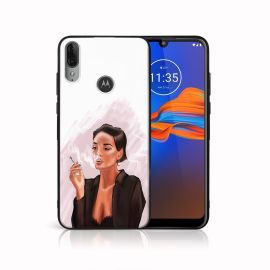 PROTEMIO MY ART szilikon borítás Motorola Moto E6 Plus CIGARETTE (135)